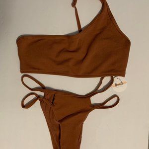 New with Tag Haute One-Shoulder Bikini